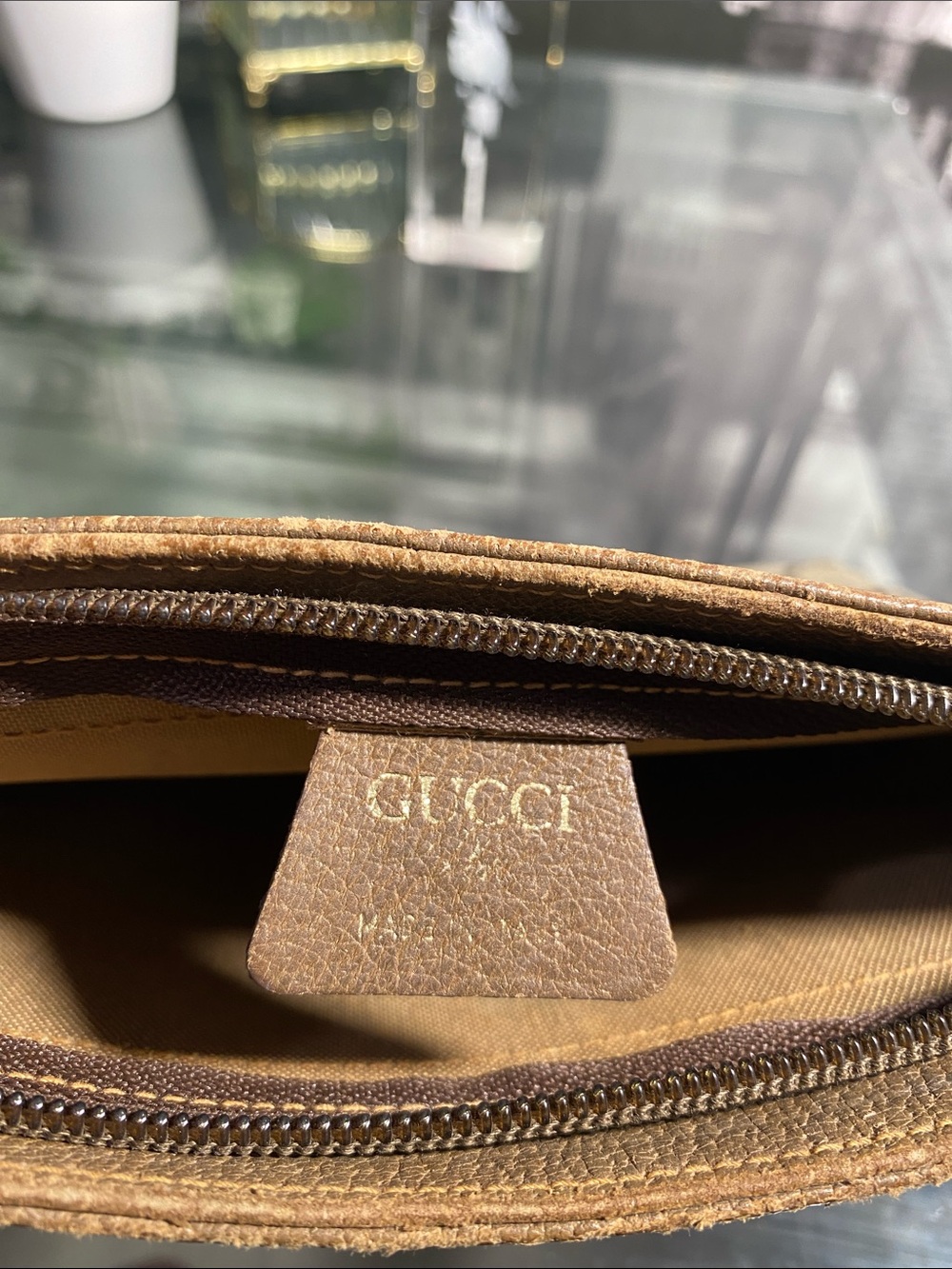 Authentic Gucci GG Plus Vintage Pouch Clutch bag - Picture 13 of 16